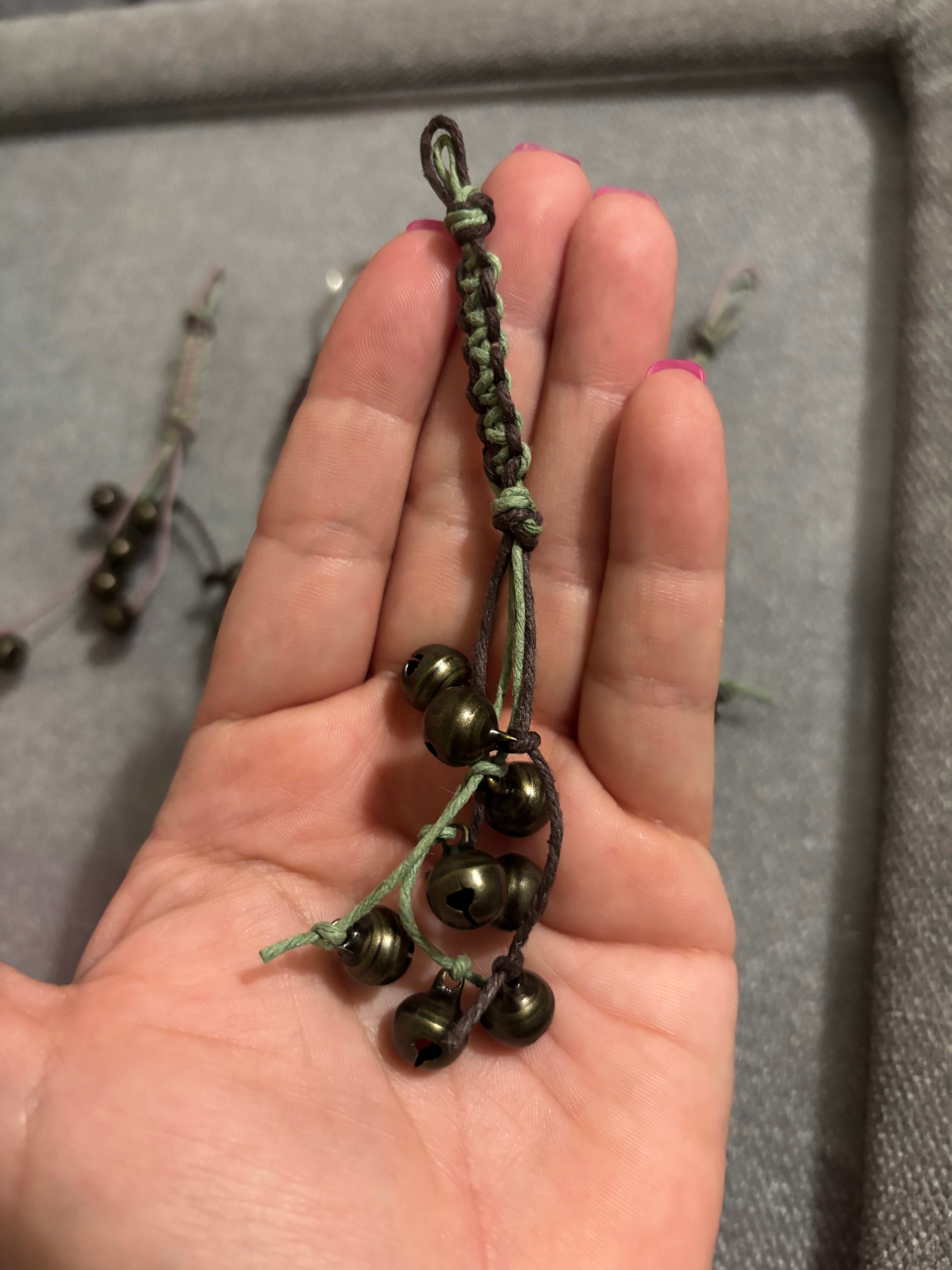Keychain witch bells